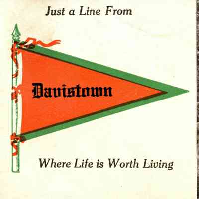 Davistown - Dunkard Township, Greene County, Pennsylvania