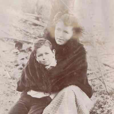 Frank Jones Album (Selected Photos) - Estella "Stella" (Pettit) McClellan with her son Stanley Lionel McClellan