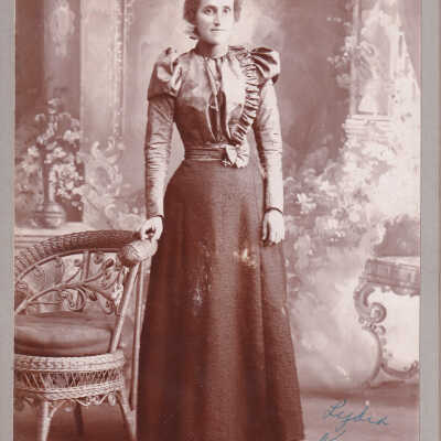 Kline-Moredock Album 01, Photo 30 - Lydia (Watson) Kramer [1864-1952]