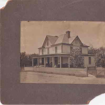 George Birch Vance family home on Mapletown Road in Mapletown, Greene County, Pennsylvania: See WEB LINKS to DOWNLOAD high-resolution image.