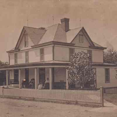 George Birch Vance family home on Mapletown Road in Mapletown, Greene County, Pennsylvania