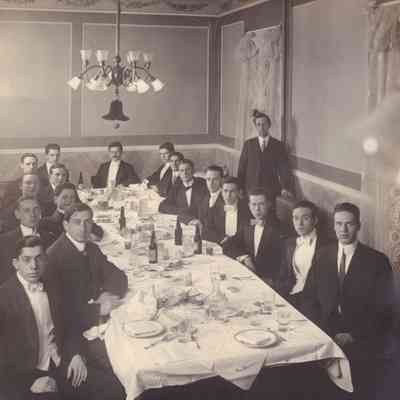 Waynesburg College Scrapbook, Photo 37 - Delta Sigma Phi fraternity