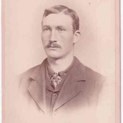 Pauley-Thompson Album, Photo 24 - Charles M. Thompson: See WEB LINKS to DOWNLOAD high-resolution image.