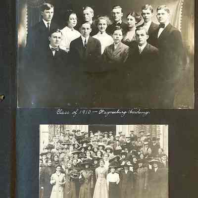 Waynesburg College Scrapbook, Photos 01 - 02