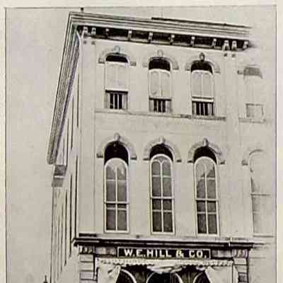 Woman's Centennial Paper 1796-1896 (Page 2) - Opera House (Close-up): See WEB LINKS to DOWNLOAD high-resolution image.