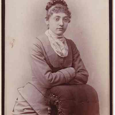 Pauley-Thompson Album, Photo 27 - Frances Briney: See WEB LINKS to DOWNLOAD high-resolution image.