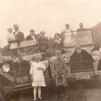 Clutter family and friends
