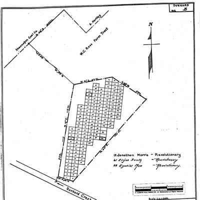 Dunkard - Dunkard Township - Greene County - Pennsylvania - WPA Cemetery Plat