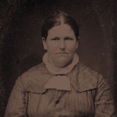Rice-Fordyce Album 02, Photo 50 - Believed to be Henrietta (Fordyce) Rice [1846-1920]