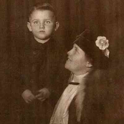 Laura (Elms) Morris and her son Jack Morris