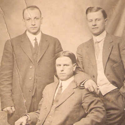 William Burdette Parry [Standing, Left]