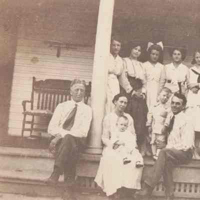 Asa Sellers Carpenter and Elizabeth Jane (Scott) Carpenter family