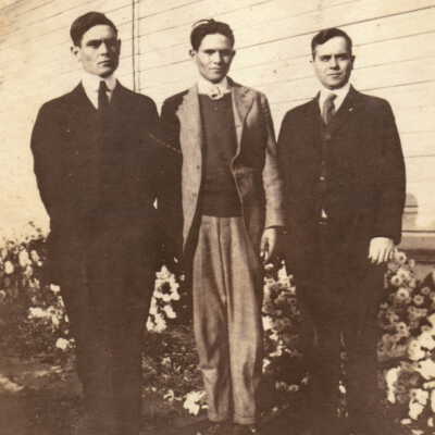 Sons of William Harvey Throckmorton & Lucy Jane McGlumphy