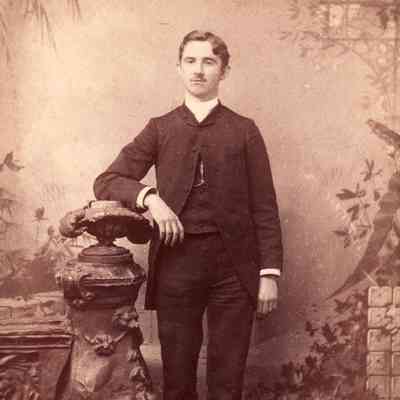 Unidentified man believed to be a member of the Rose family