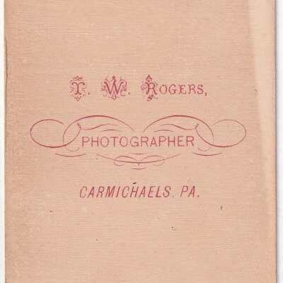 Ammons-Moredock Album 01, Photo 42 - Reverse of image