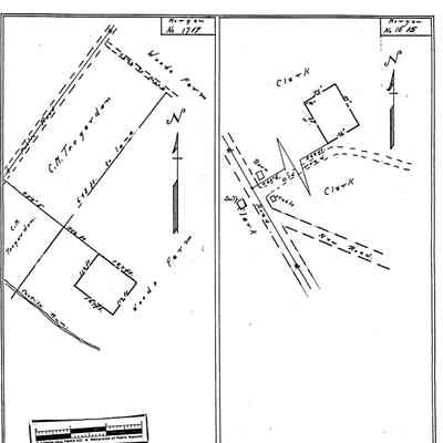 Greenlee - Morgan Township - Greene County - Pennsylvania - WPA Cemetery Plat