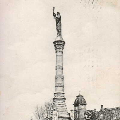 Soldiers and Sailors Monument in Monument Park