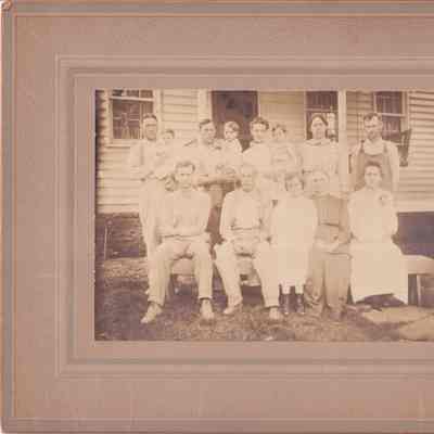 John A. Lemley [1848-1930] and Sarah Abigail (Headlee) Lemley [1854-1935] family: See WEB LINKS to DOWNLOAD high-resolution image.