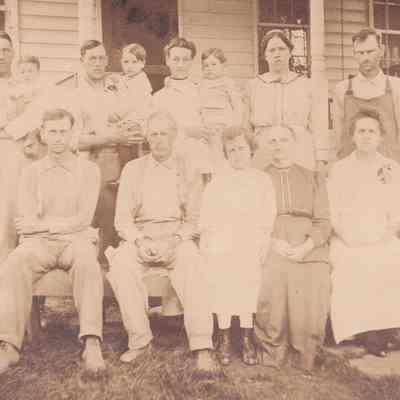 John A. Lemley [1848-1930] and Sarah Abigail (Headlee) Lemley [1854-1935] family