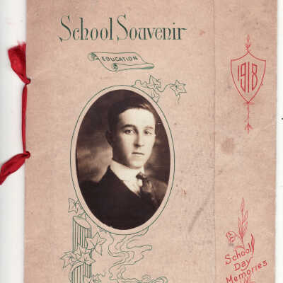 Souvenir program presented by Stanley A. Stickle, Teacher - Suplers Public School, District No. 17, Richhill Township, Greene County, Pennsylvania