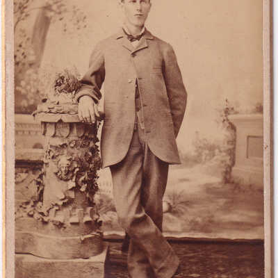 Ammons-Moredock Album 01, Photo 02 - George W. Moredock [1852-1904]