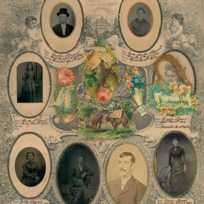 Family record of Layton Stewart and his wife, Louisa M. (Granlee) Stewart