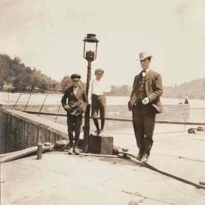 Greene County Album, Photo 31 - Lock no. 6, Monongahela River, Rices Landing, Greene County, Pennsylvania