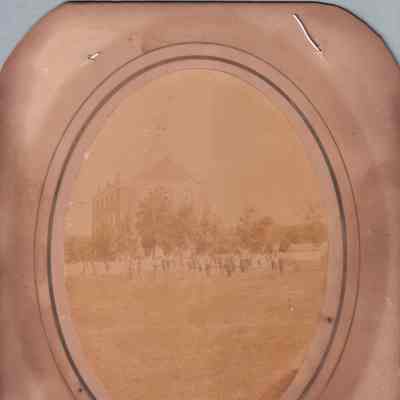 Hanna Hall, Waynesburg College: See WEB LINKS to DOWNLOAD high-resolution image.