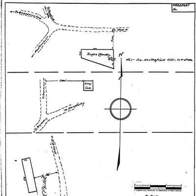 Kuhn (a/k/a Morford) - Freeport Township - Greene County - Pennsylvania - WPA Cemetery Plat