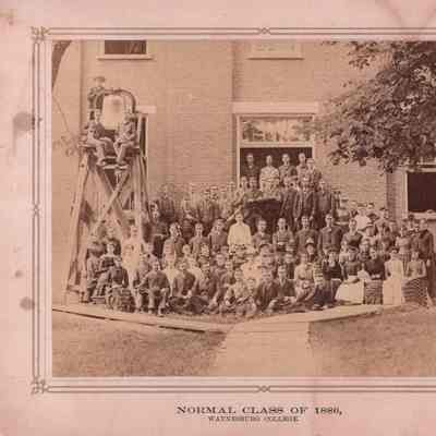 Waynesburg College Normal School, Class of 1886