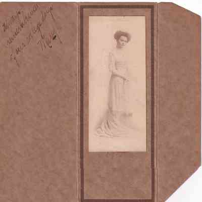 Mary Inghram (Denny) Weaver [1891-1972]: See WEB LINKS to DOWNLOAD high-resolution image.