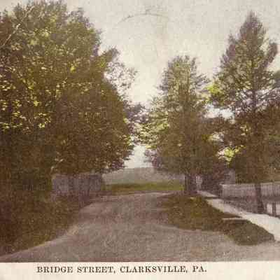 Bridge Street - Clarksville, Greene County, Pennsylvania
