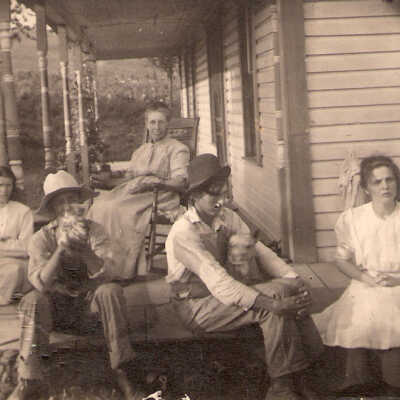 Goldie (Grimes) Parry [Far Right]