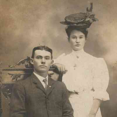 Samuel Walter Cook [1889-1956] and his sister, Frances (Cook) Livingood [1887-1926]