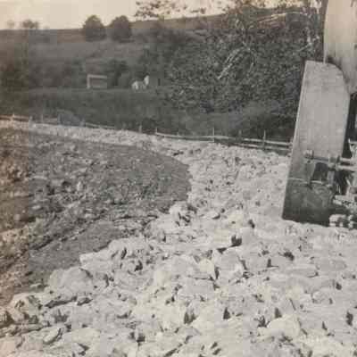 Greene County Album, Photo 26 - Road work in Greene County, Pennsylvania