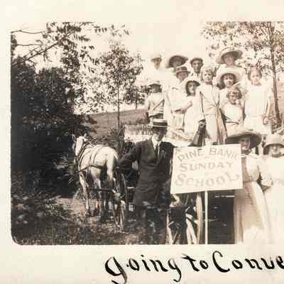 Pine Bank Sunday School - Gilmore Township, Greene County, Pennsylvania