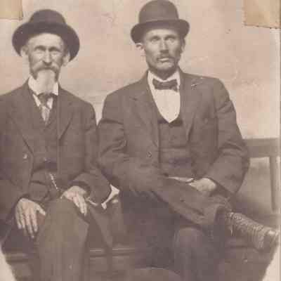 George Birch Vance [1870-1928] on right