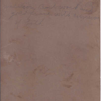 Ammons-Acklin Album, Photo 07 - Reverse of image