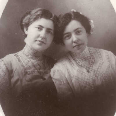 Elsie Huffman (Rees) Toothman and Jessica Isabelle (Rees) Huston