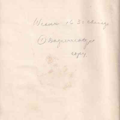 Funeral program - Handwritten Notations - Page 03: See WEB LINKS to DOWNLOAD high-resolution image.