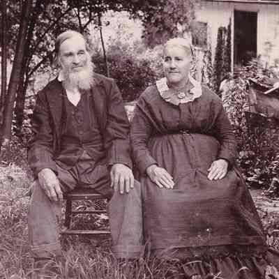 John Long [1825-1900] and Minerva (Lambert) Long [1828-1906]