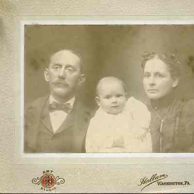 Henry Stephen Day [1852-1921] and Mary Elizabeth (Teagarden) Day [1861-1930] family: See WEB LINKS to DOWNLOAD high-resolution image.