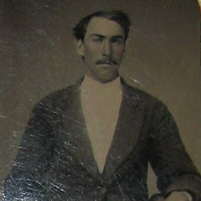 J. H. and Elizabeth (Throckmorton) Wood Family Bible, Photo 04 - Isaac T. Wood