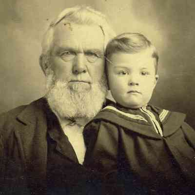Thomas Bell [1834-1929] and his grandson, William Crawford Inghram [1895-1955]