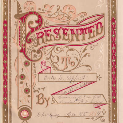 Ortelle (Crawford) Reppert family bible records