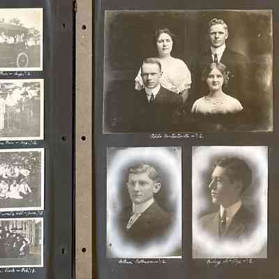 Waynesburg College Scrapbook, Photos 49-59