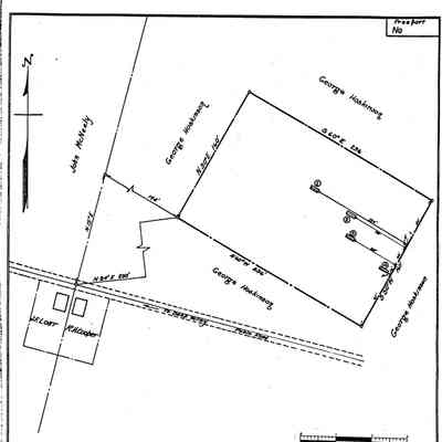 New Freeport (New) - Freeport Township - Greene County - Pennsylvania - WPA Cemetery Plat: See WEB LINKS to DOWNLOAD high-resolution image.