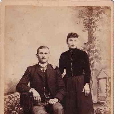 George Birch Vance [1870-1928] and Jessie Dell (McFarland) Vance [1868-1935]: See WEB LINKS to DOWNLOAD high-resolution image.