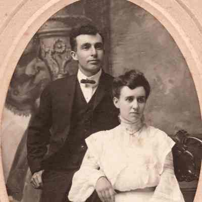 Albert Beam and Martha (Scott) Beam