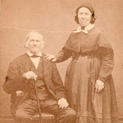 David McCracken [1799-1875] and Mary "Polly" (Crall) McCracken [1803-1884]